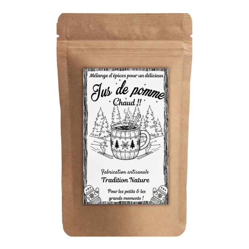 JUS DE POMME CHAUD - Mélange d'Epices