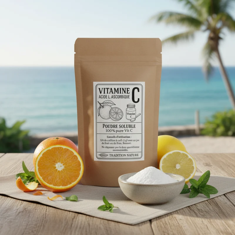 Acide L. Ascorbique poudre 100 % Vitamine C
