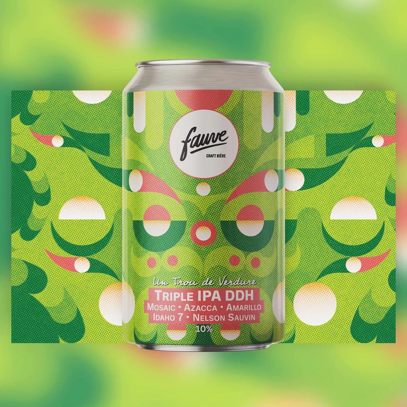Un Trou de Verdure - TIPA DDH Mosaic Azacca Amarillo Idaho 7 Nelson Sauvin 33cL