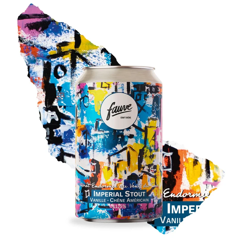 Forêt Endormie au Vent du Soir - Imperial Stout Vanille Chêne Américain 33cL