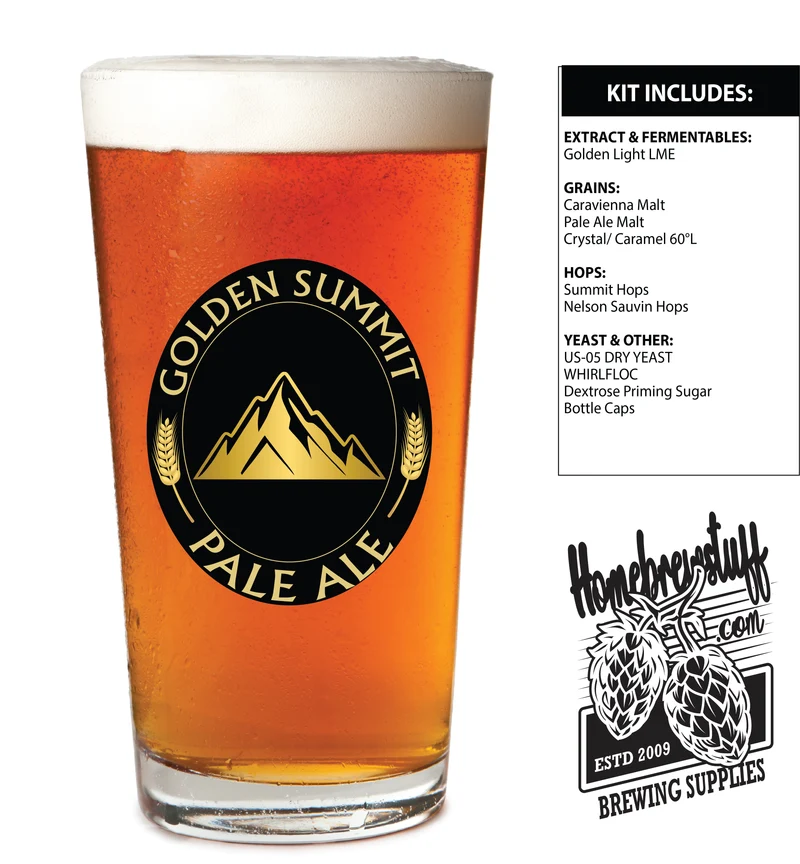 Golden Summit Pale Ale Recipe Kit