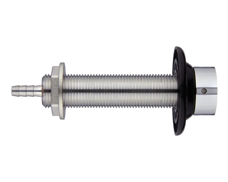 4.5" Draft Beer Nipple Shank Chrome 3/16 Bore