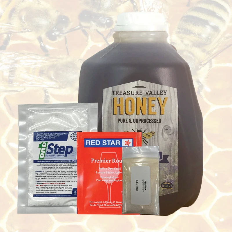 One Gallon Honey Mead Making Refill Kit