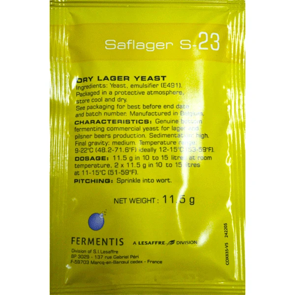 Saflager S-23 Lager Yeast