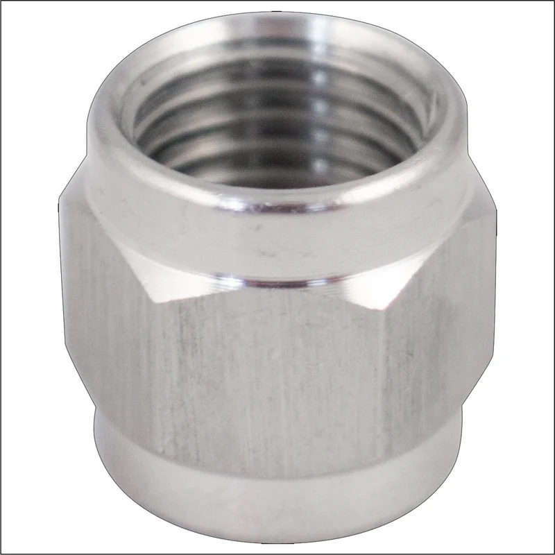 1/4" Barb X 1/4" FFL Flare Swivel Adapter Stainless Steel Fitting