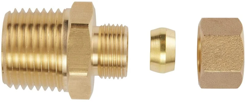 1/2" MPT x 3/8" Compression Fitting