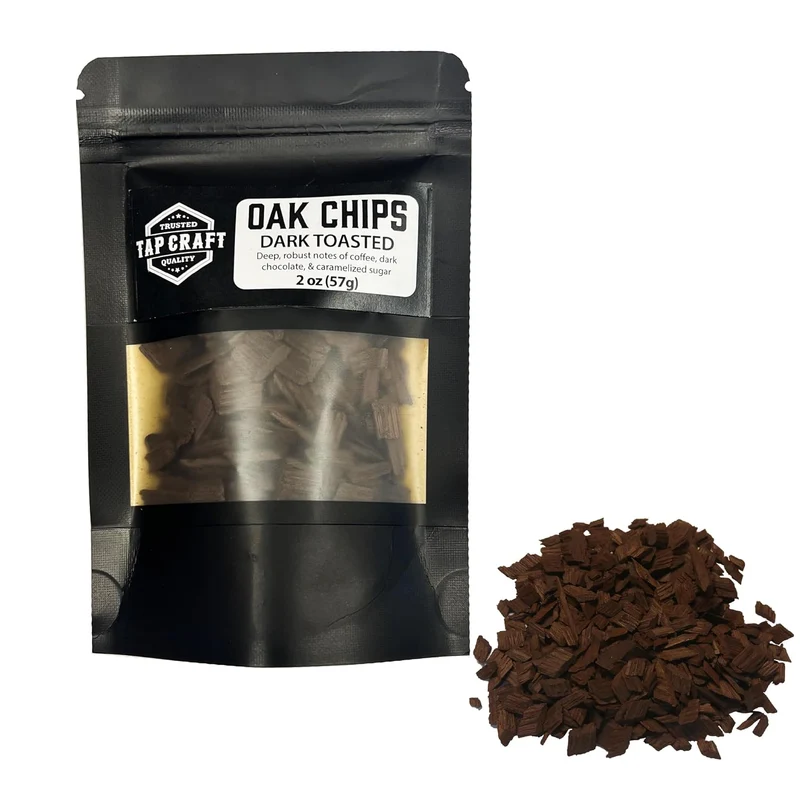 Oak Chips - Dark (Heavy) Toast - 2oz