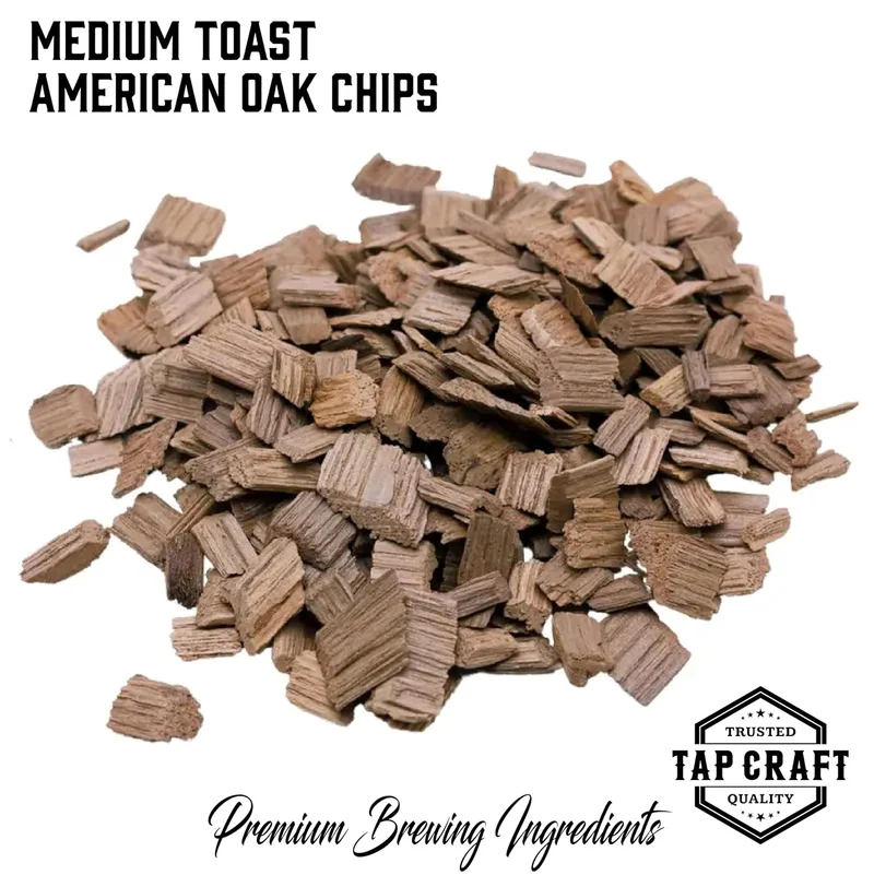 Oak Chips - Medium Toast - 2oz