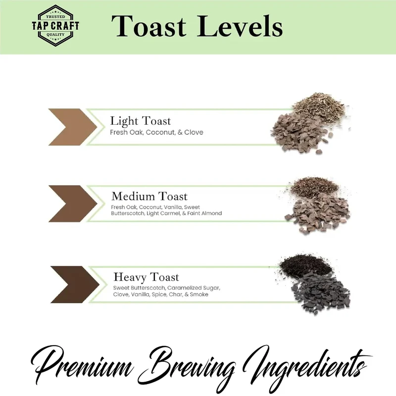 Oak Chips - Medium Toast - 2oz