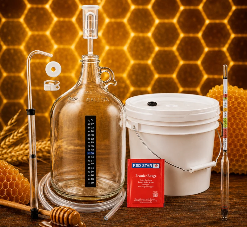 1 Gallon Mead Making Premium Kit