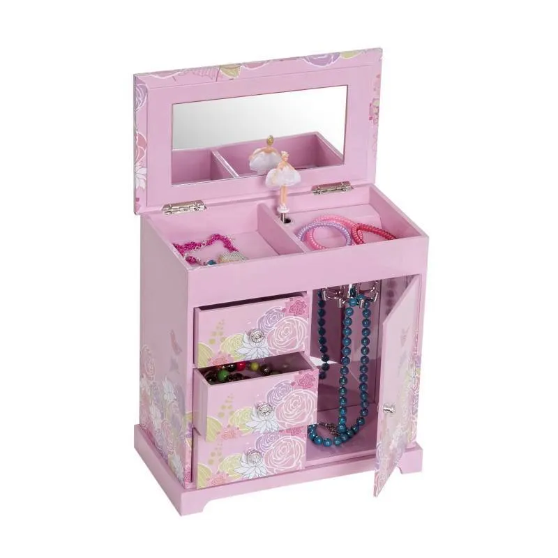 Pearl Musical Ballerina Jewelry Box