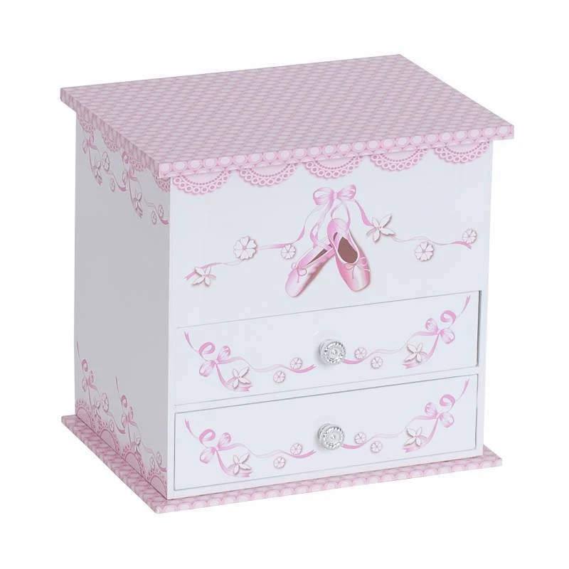 Angel Ballerina Musical Jewelry Box