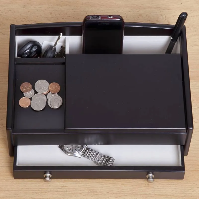 Kent Men's Valet Jewelry Box