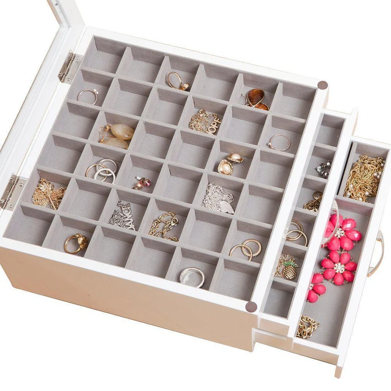 Liza Wooden Jewelry Box