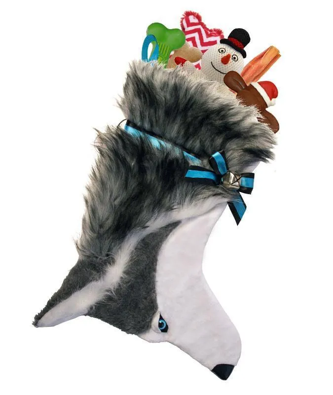 Husky Christmas Stocking
