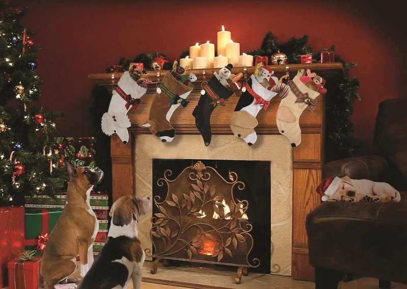 Husky Christmas Stocking