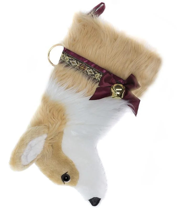 Corgi Christmas Stocking