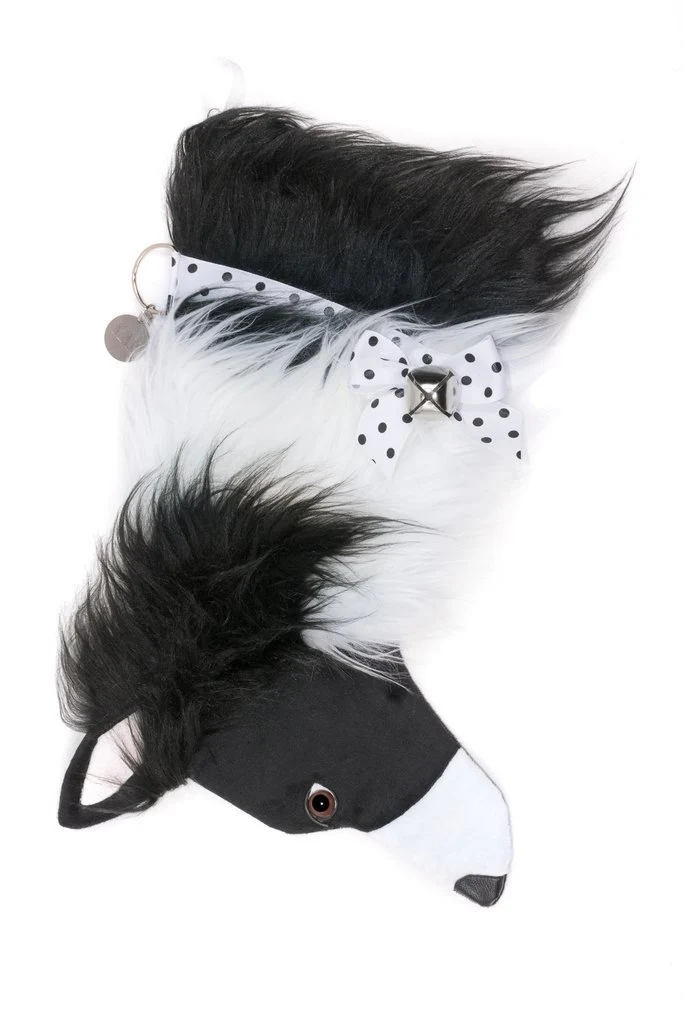 Border Collie Dog Christmas Stocking