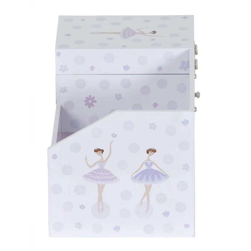 Bethany Girl's Musical Ballerina Jewelry Box & Organizer