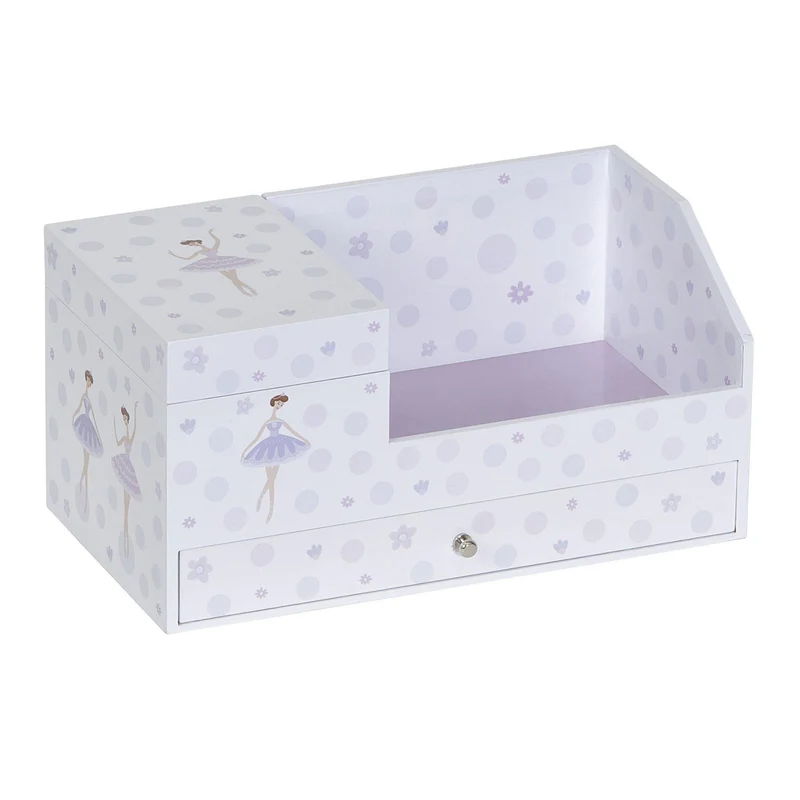 Bethany Girl's Musical Ballerina Jewelry Box & Organizer