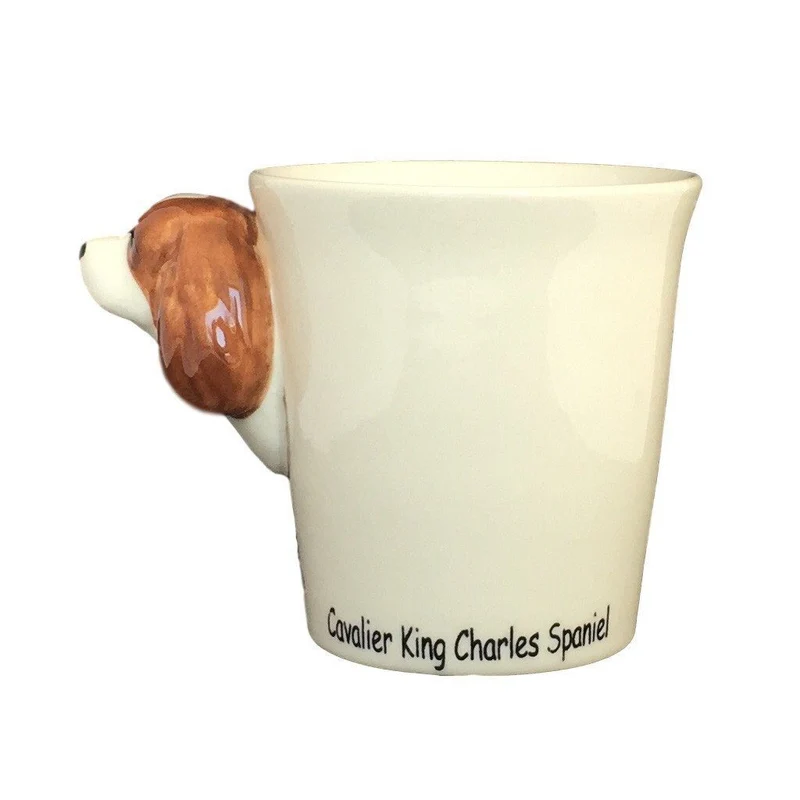 Cavalier King Charles Spaniel Hand Painted Coffee Mug
