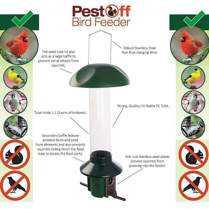PestOff Birdfeeder by Roamwild