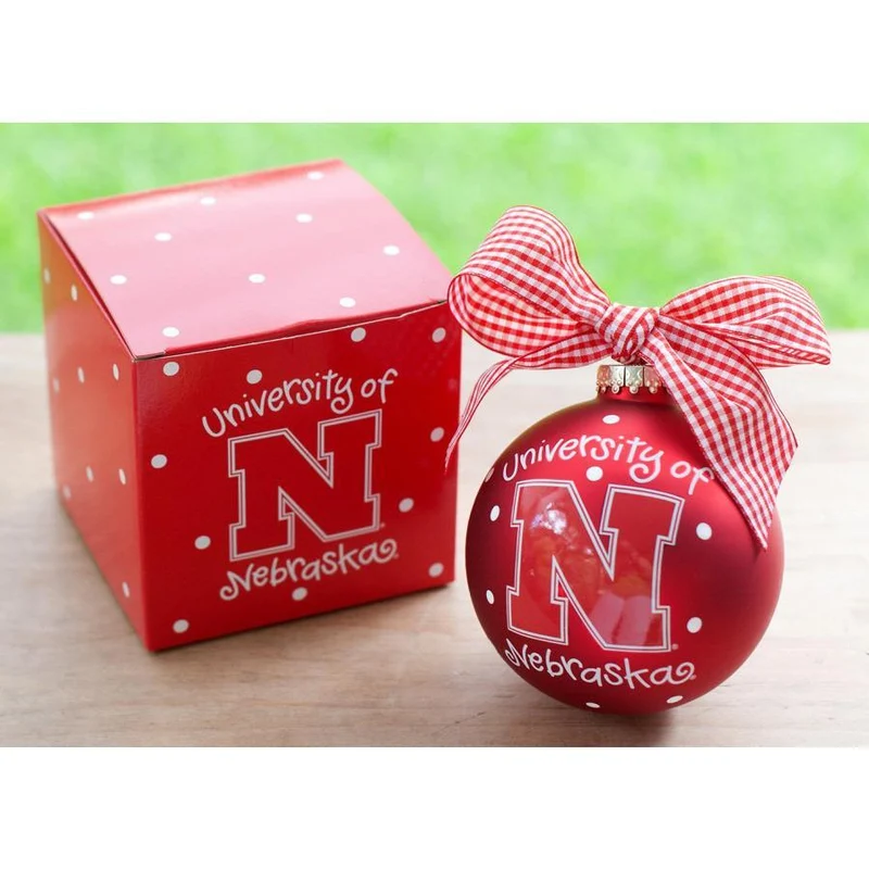 University of Nebraska Christmas Ornament