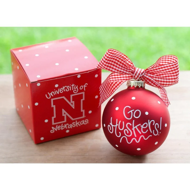 University of Nebraska Christmas Ornament