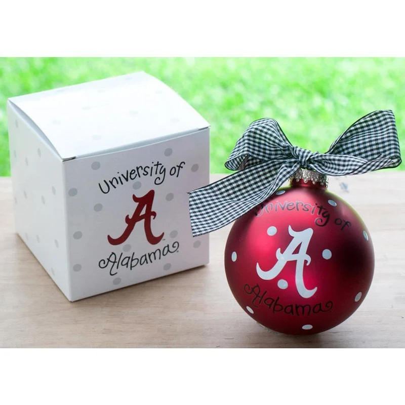 University of Alabama Christmas Ornament