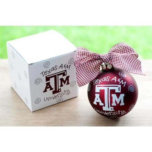 Texas A&M Christmas Ornament