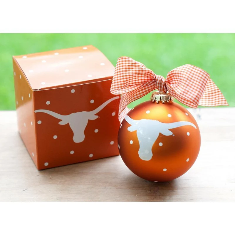 Texas Longhorns Christmas Ornament