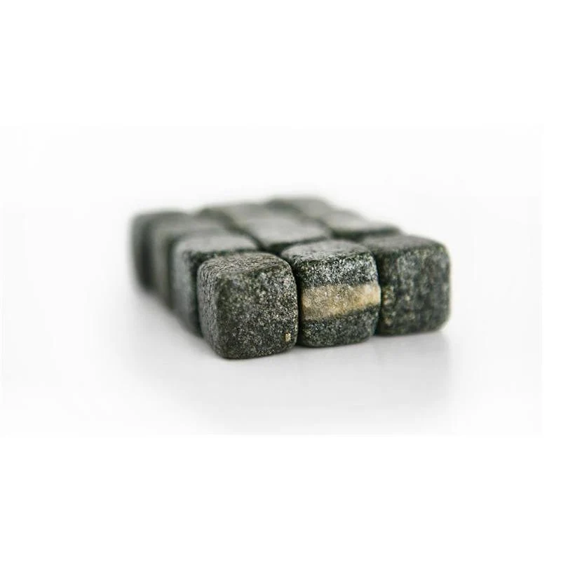 Sparq Soapstone Whiskey Rocks - Mixed Set of 12