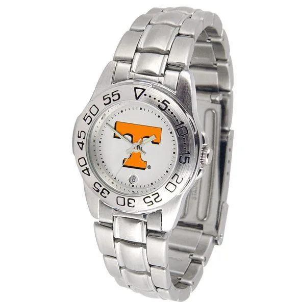 Tennessee Volunteers Ladies Steel Band Sports Watch