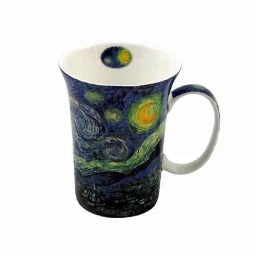 Van Gogh Set of 4 Bone China Mugs