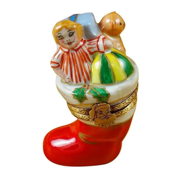 Christmas Boot Limoges Box by Rochard™