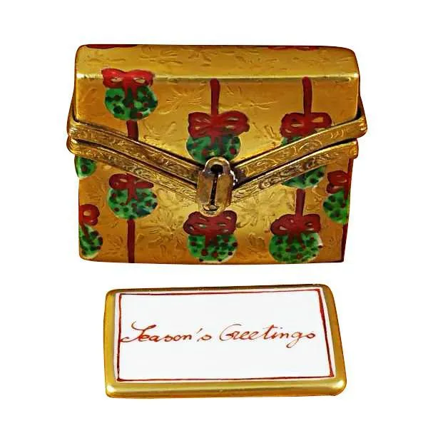 Envelope Season's Greetings Limoges Box by Rochard™