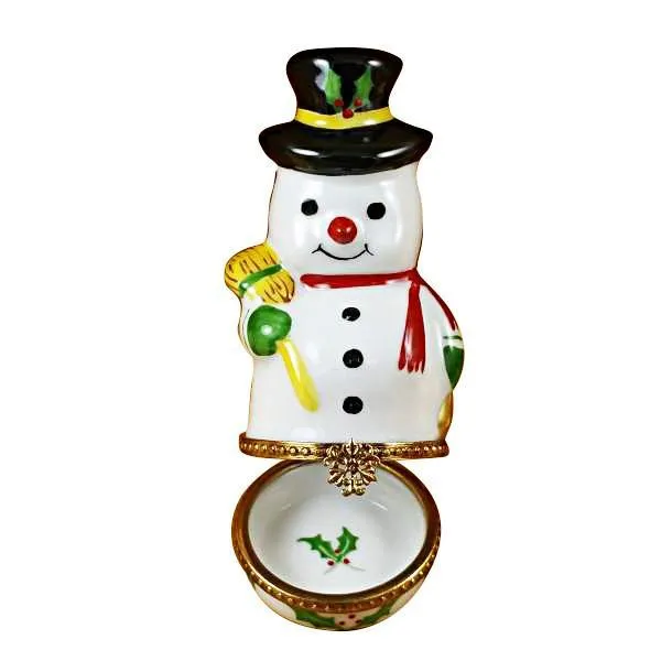 Snowman Limoges Box by Rochard™