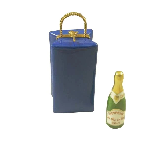 Paris by Night Gift Bag with Champagne Limoges Box by Rochard™