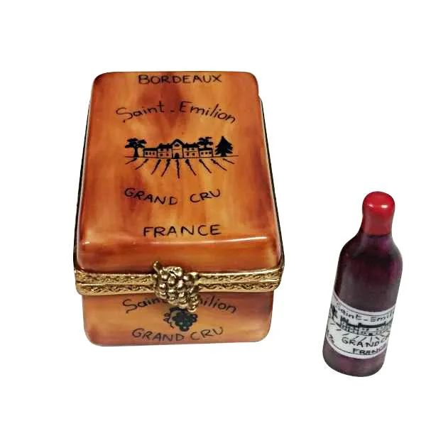 Bordeaux Tasting Crate Limoges Box by Rochard™
