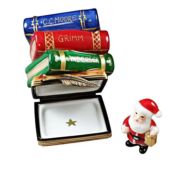Twas the Night Before Christmas Stack Limoges Box by Rochard™