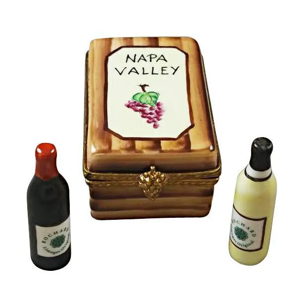 Napa Valley Wine Crate Limoges Box by Rochard™