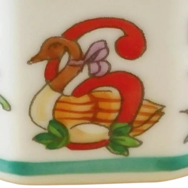 12 Days of Christmas Limoges Box with Removable Wreath by Rochard™