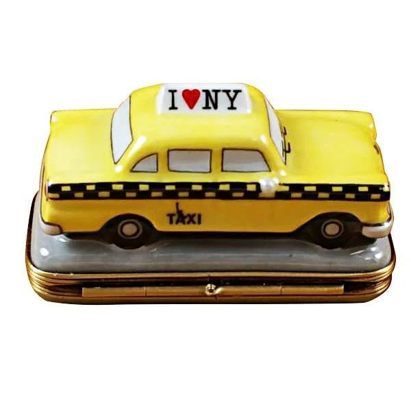Yellow Taxi - I Love New York Limoges Box by Rochard™