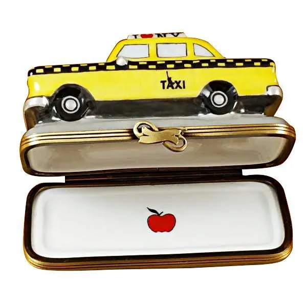 Yellow Taxi - I Love New York Limoges Box by Rochard™