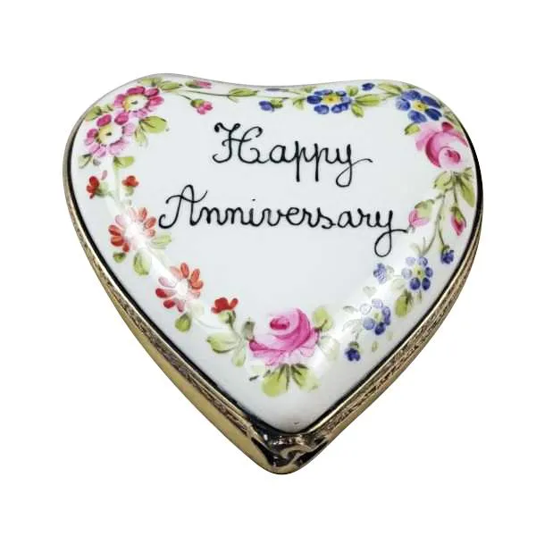 Anniversary Heart Limoges Box by Rochard™