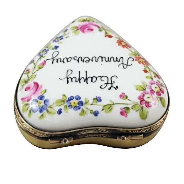 Anniversary Heart Limoges Box by Rochard™