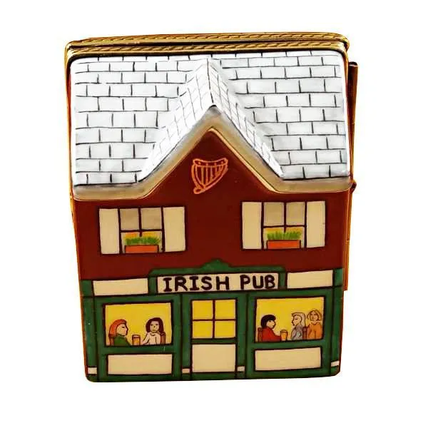 Irish Pub Limoges Box by Rochard™