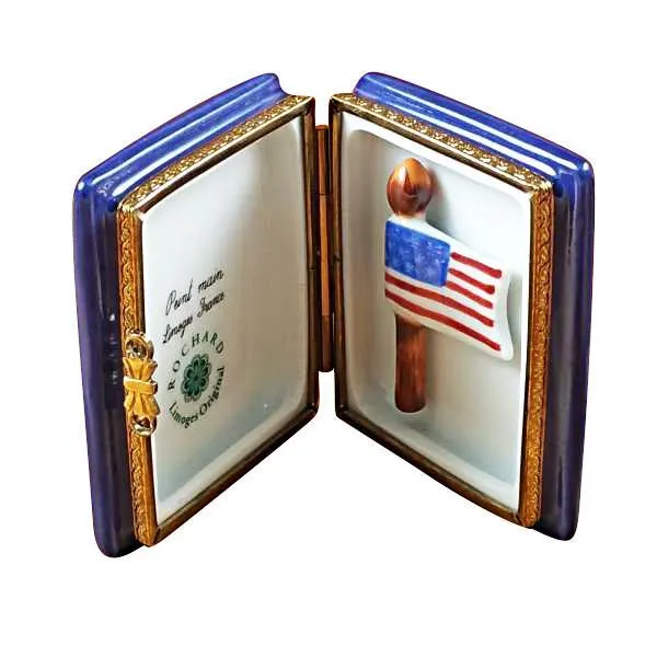American Passport Limoges Box by Rochard™