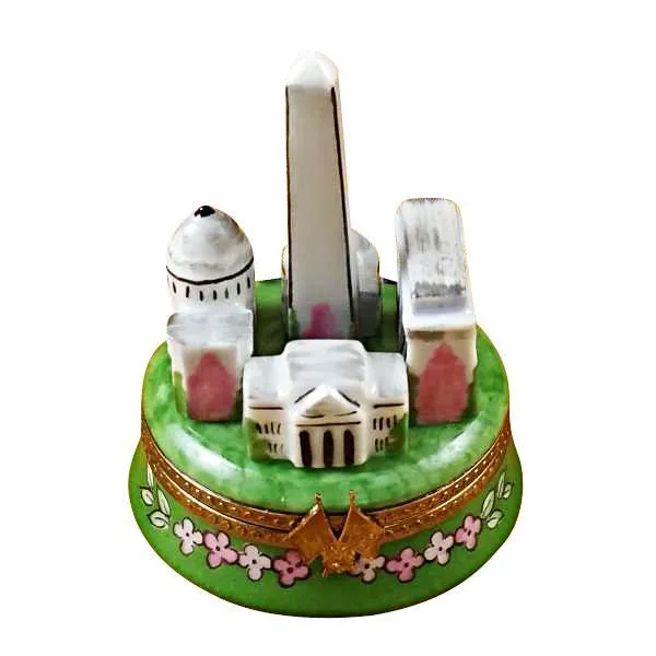 Washington Monuments Limoges Box by Rochard™
