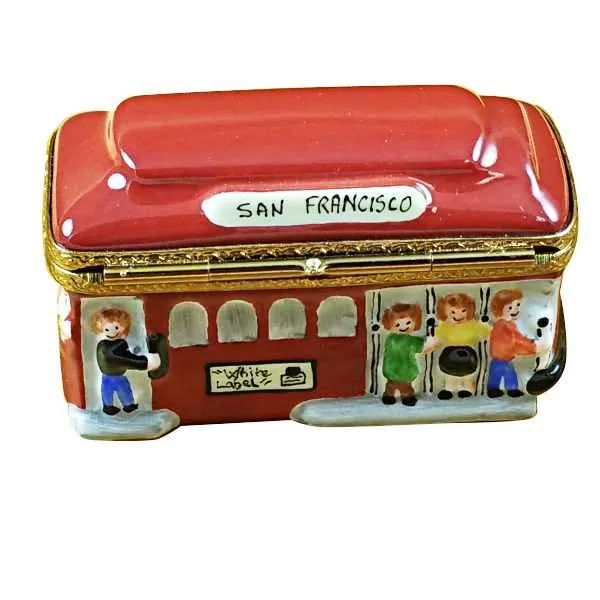 San Francisco Cable Car Limoges Box by Rochard™